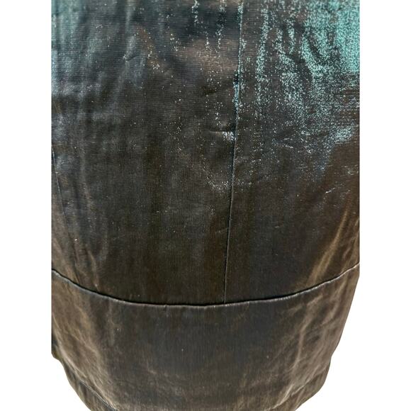 Honey Punch Mini Skirt S | Velvet Look Zip Front - Picture 3 of 9